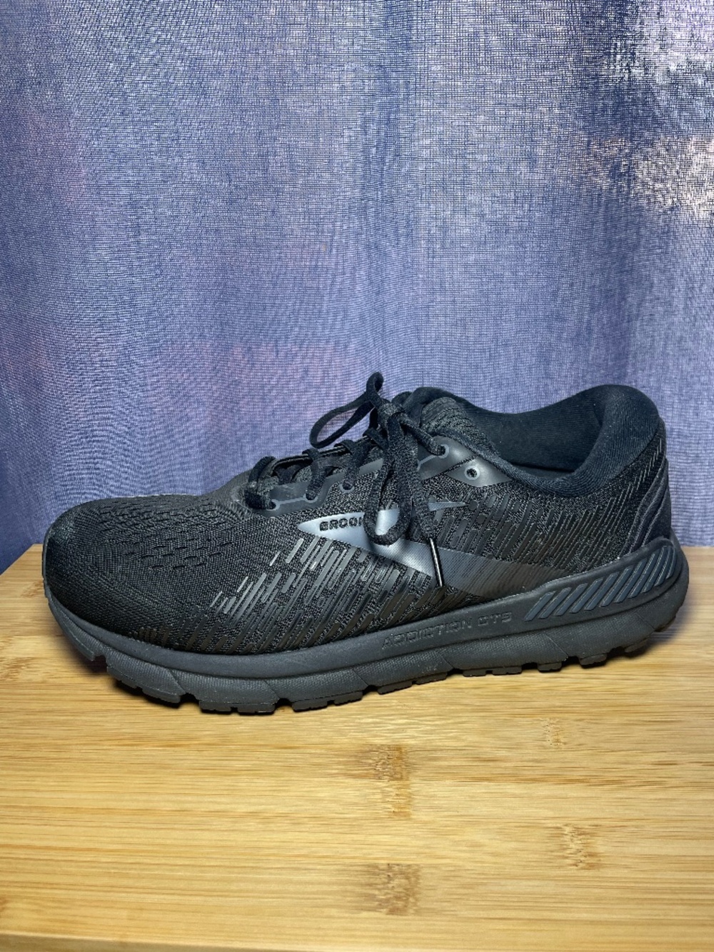 Brooks Adrenaline GTS 15 Men's Running Shoes Black Mesh Sz 11.5 4E Extra Wide